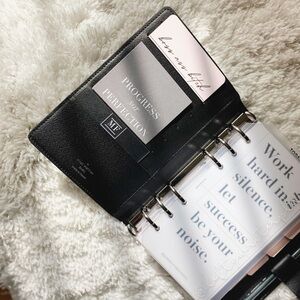Louis Vuitton Damier Graphite Medium Agenda | Personal Size Rings Planner